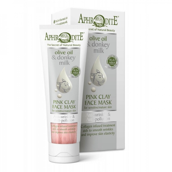 Aphrodite -  Anti Wrinkle & Anti Pollution Pink Clay Face Mask