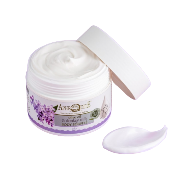 Aphrodite - Donkey Milk and Olive Oil Body Souffle Lilac