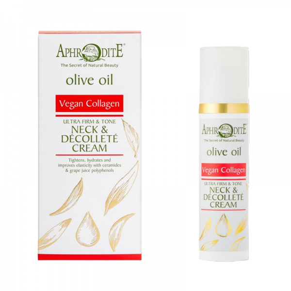 Aphrodite - Crème vegan collagène ultra ferme & tonifiant pour le cou et le décolleté