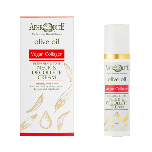 Aphrodite - Crème vegan collagène ultra ferme & tonifiant pour le cou et le décolleté