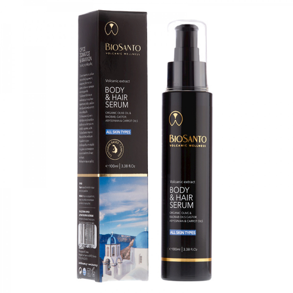 BioSanto Volcanic - Body and Hair Serum for All Skin types