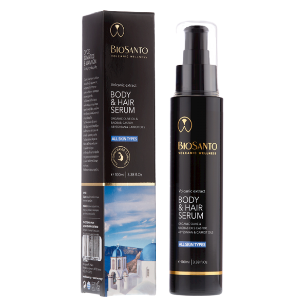 BioSanto Volcanic - Body and Hair Serum for All Skin types