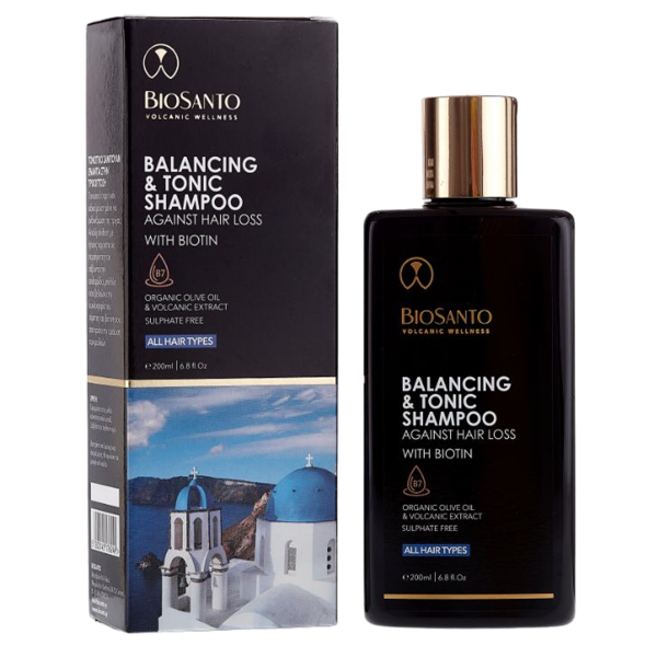 Biosanto - Balansujący i tonizujący szampon przeciw wypadaniu włosów
