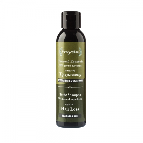Evergetikon - Tonizujący szampon przeciw wypadaniu włosów z rozmarynem i szałwią