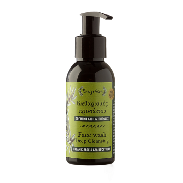Evergetikon - Deep cleansing Face wash Sea Buckthorn & Οrganic Aloe