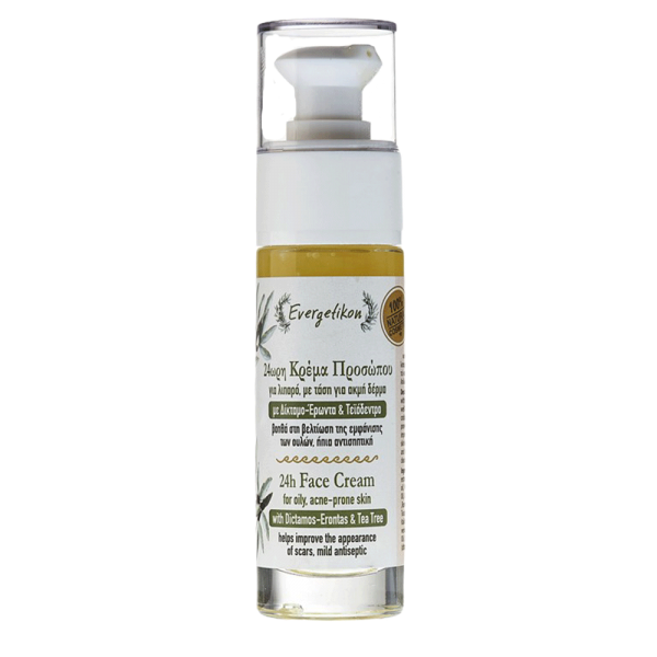 Evergetikon - 24h Face Cream for oily acne-prone skin