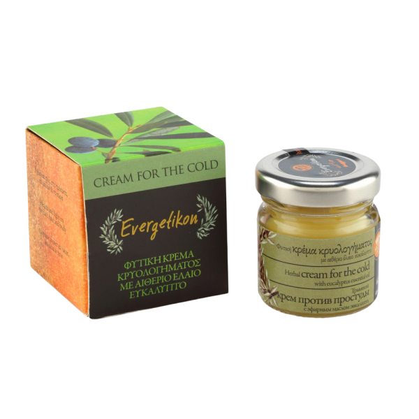 Evergetikon - Травяной крем против холода с эфирным маслом эвкалипта 