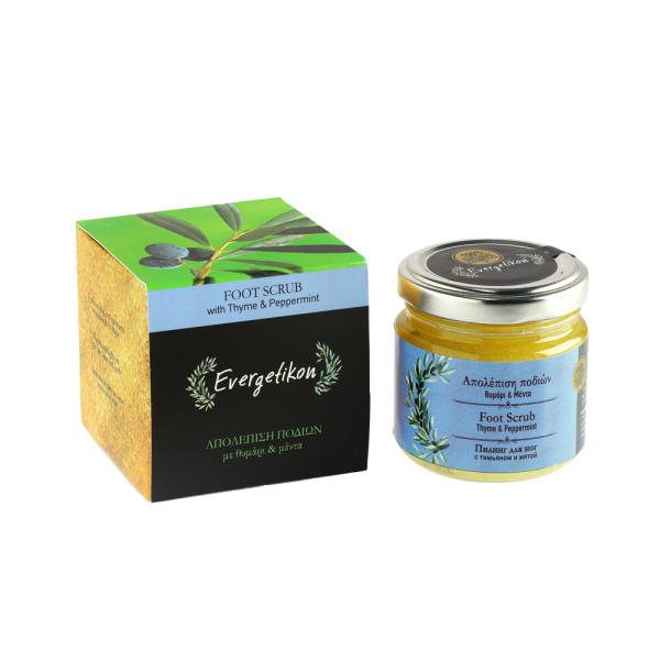 Evergetikon - Foot Scrub With Thyme & Peppermint