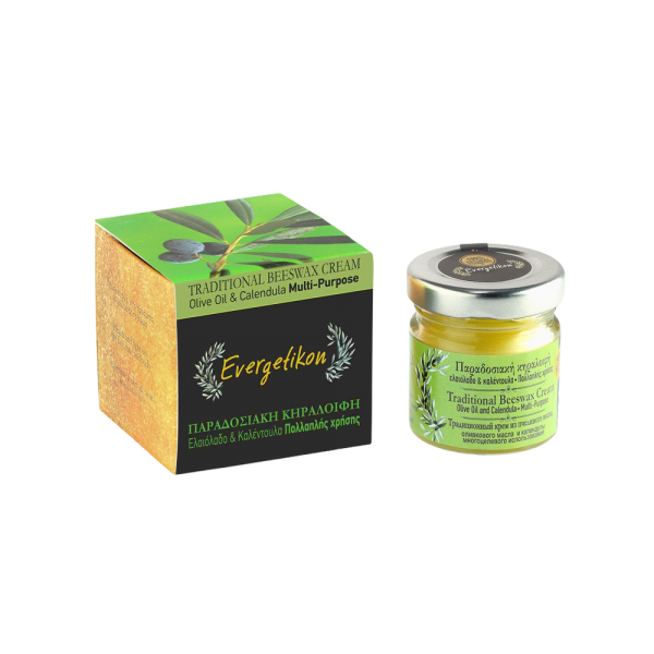 Evergetikon - Traditional Beeswax Cream Olive Oil and Calendula