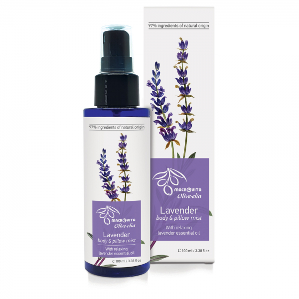Macrovita / Olivelia - Lavender Body & Pillow Mist with lavender essential oil