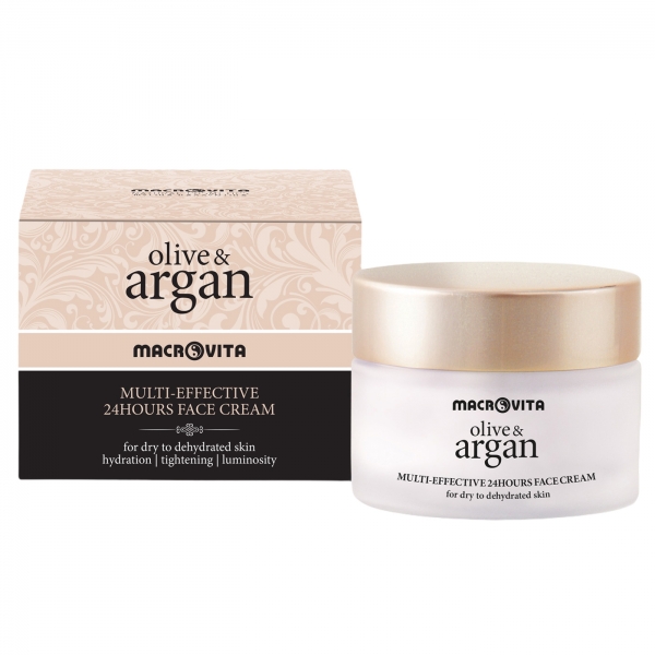 Gesichtscreme Argan  für trockene Haut von Macrovita/Argan