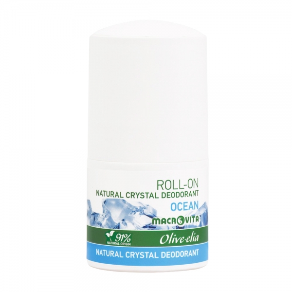 Roll-On Ozean Natural Kristall Deodorant von Macrovita/Olivelia 