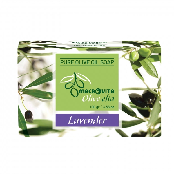 Macrovita/Olivelia Olive oil Lavender pure soap