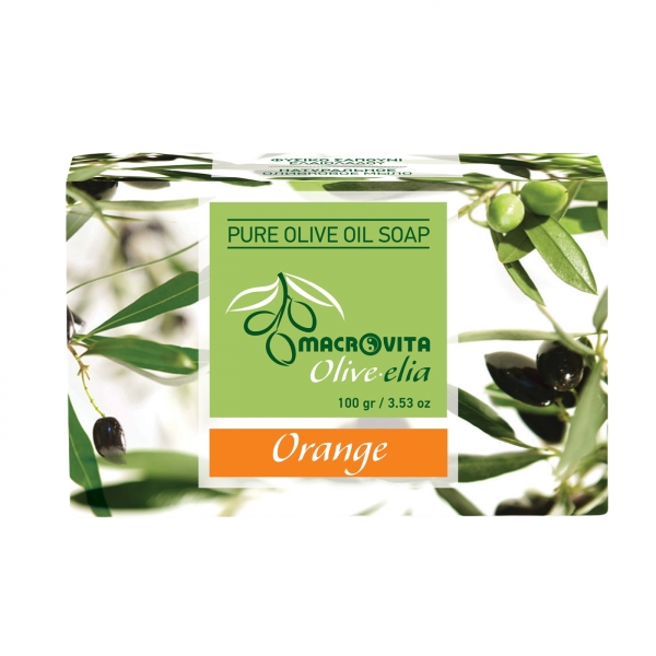 Macrovita/Olivelia Olive oil Orange pure soap