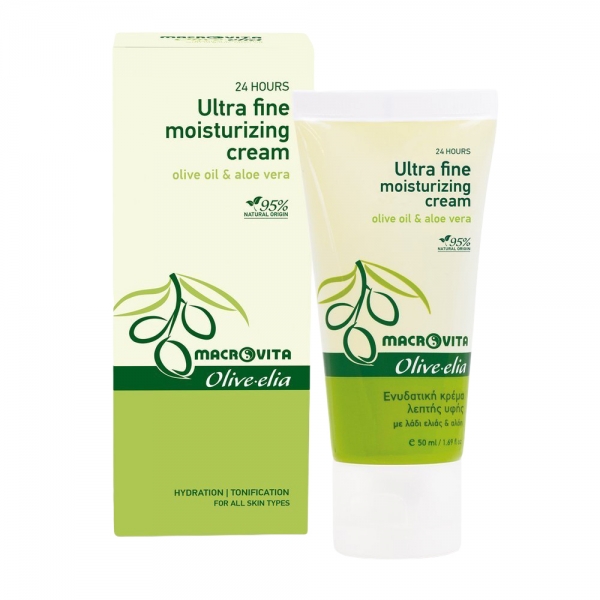 Macrovita/Olivelia - Crème Hydratante Ultra Fine 24 Heures 