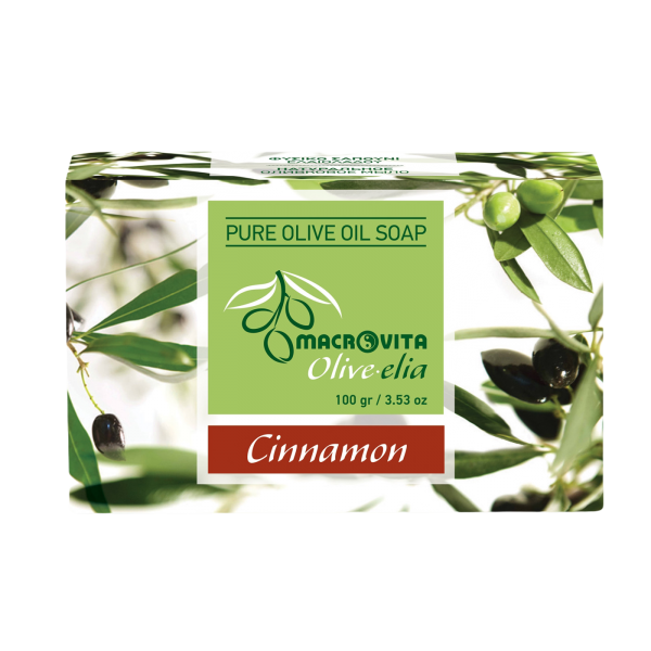 Macrovita/Olivelia Olive oil Cinnamon pure soap