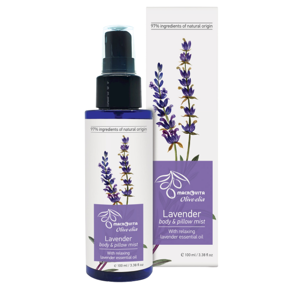 Macrovita / Olivelia - Lavender Body & Pillow Mist with lavender essential oil
