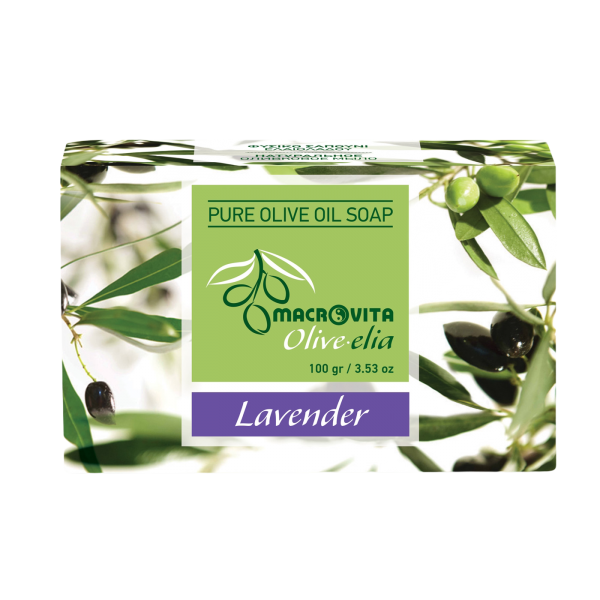 Reine Olivenölseife Lavendel von Macrovita/Olivelia