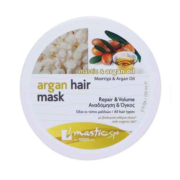 Маска с аргановым маслом Mastic Spa для объема волос