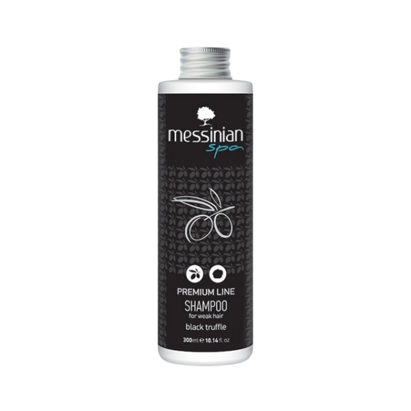 Messinian Spa PREMIUM -  Shampoo BLACK TROUFLE  300 ml
