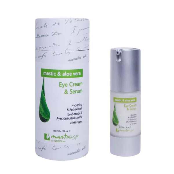Augencreme & Serum mit Aloe von Mastic Spa 
